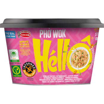 Hello Pho wok biff 76g Acecook.
