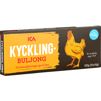 Kycklingbuljong tärning 120g ICA.