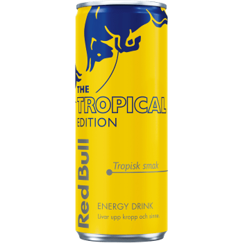 Energidryck Tropical Edition 25cl Red Bull.