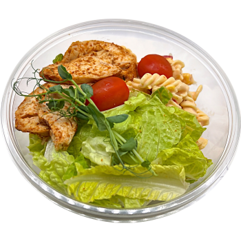 Portionsrätt Tacosallad Kyckling & Krämig Jalapeñopasta 365g Jätten Cater.