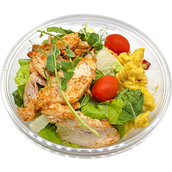 Portionsrätt Kycklingsallad Med Krämig Currypasta 365g Jätten Cater.