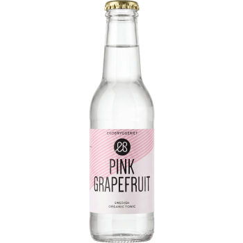 Läsk Tonic Med Smak Av Pink Grapefruit Eko 200ml Ekobryggeriet.