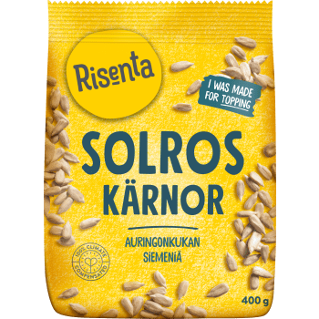 Solroskärnor 400g Risenta.