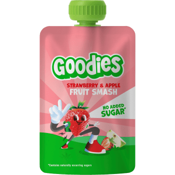 Barnsnacks Strawberry & apple 3år 100g Goodies.