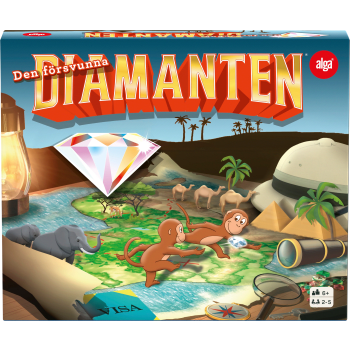 Spel Den försvunna Diamanten Alga.