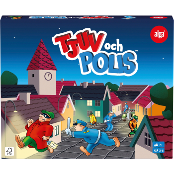 Spel Tjuv och Polis Alga.