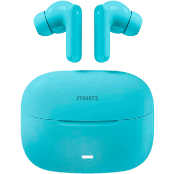 Hörlur in-ear T150 TWS blå Streetz.