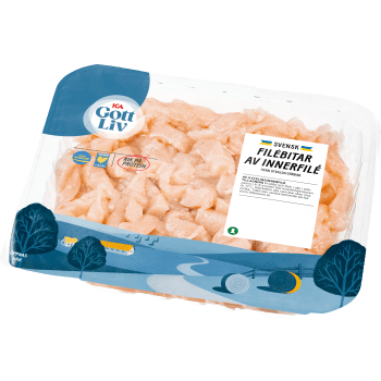 Kycklingfilé Färsk Strimlad 600g ICA Gott Liv.
