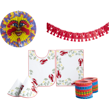 Festpaket Kräftskiva 6 personer.
