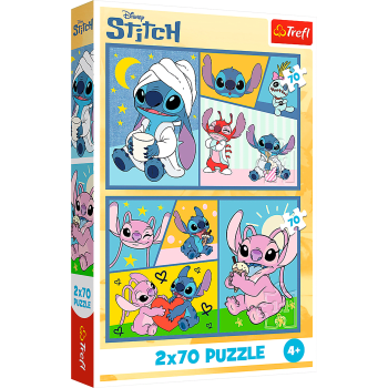 Pussel Lilo & Stitch 2x70 bitar Trefl.