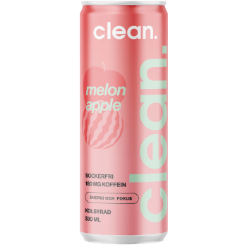 Clean drink Melon/Äpple 330 ml.