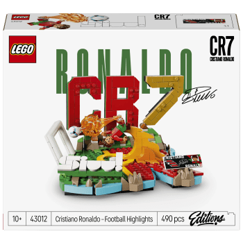 LEGO Editions Cristiano Ronaldo - fotbollshöjdpunkter 43012.