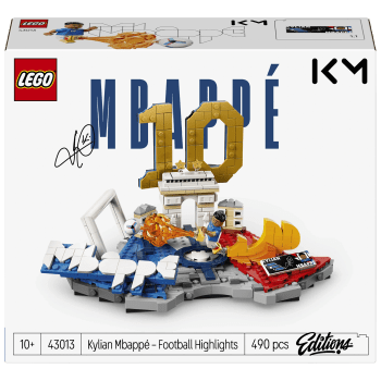 LEGO Editions Kylian Mbappé - fotbollshöjdpunkter 43013.
