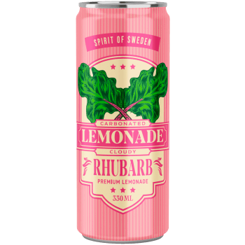 Lemonad Rhubarb 33cl Spirit of Sweden.