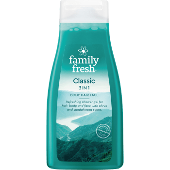 Duschgel Classic 3in1 500ml Family Fresh.