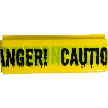 Varningstejp Caution Danger 5cm x 40m NORD.