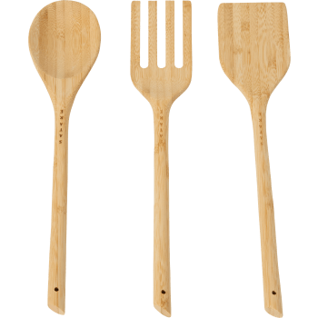 Köksredskap set bambu 3st Satake.