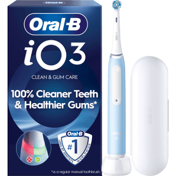 Eltandborste iO3 blå TC Oral-B.