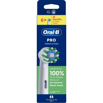 Tandborstrefill Cross A 6p Oral-B.