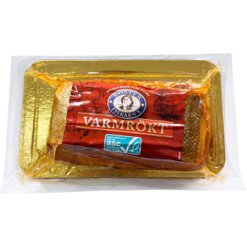 Regnbågslax Varmrökt Dubbelfilé ca 370g Kosterfiskarn's.