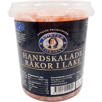 Räkor I Lake Handskalade 970g Kosterfiskarn's.