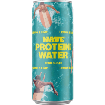 Proteinvatten Med Smak Av Citron & Lime 330ml Wave.
