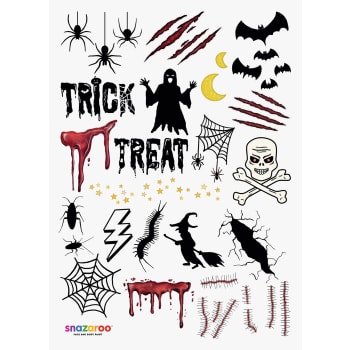 Tattoos 20st Spooky Halloween Snazaroo.