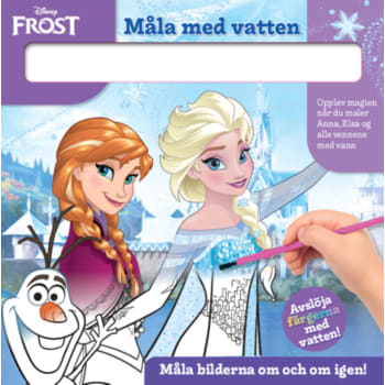 Måla med vatten. Frost.