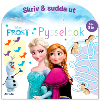 Skriv, rita & sudda. Frost.