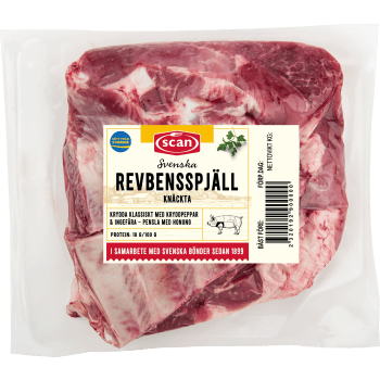 Revben Färsk Knäckta av Gris ca 1kg Scan.
