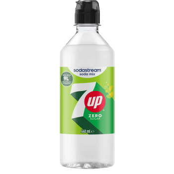 Läsk 7UP Zero soda 44cl Sodastream.