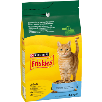 Adult Lax & Grönsaker 3500g Friskies.