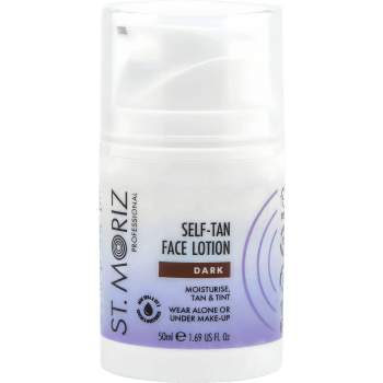 Brun Utan Sol Pro Self-tan Face Lotion Dark 50ml St Moriz.