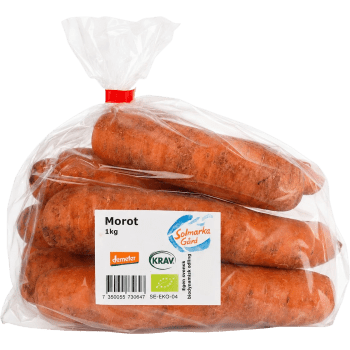 Morot Eko 1kg KRAV Solmarka Gård.