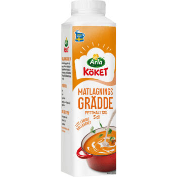 Matlagningsgrädde 13% 5dl Arla Köket®.