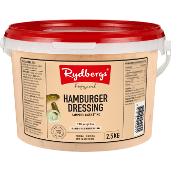 Hamburgerdressing 2,5kg Rydbergs.
