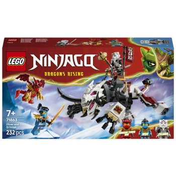 LEGO Ninjago Zilvar och drakodjuret Grimtak 71863.
