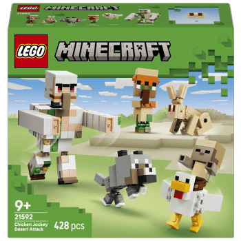 LEGO Minecraft Ökenattack med hönsryttare 21592.