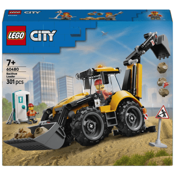 LEGO City Gul grävlastare 60480.