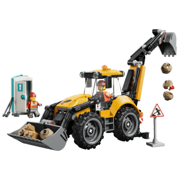 LEGO City Gul grävlastare 60480.