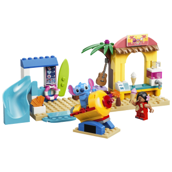 LEGO Disney Skoj på stranden med Lilo & Stitch 43280.