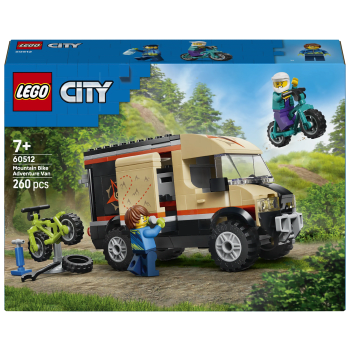 LEGO City Äventyrsbil med mountainbikes 60512.