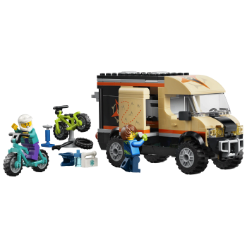 LEGO City Äventyrsbil med mountainbikes 60512.