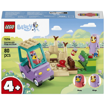 LEGO Bluey Tanter med Bingo och Bluey 11216.