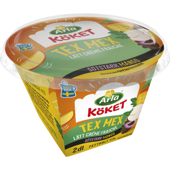 Lätt Crème Fraiche Sötstark Mango 11% 200ml Arla Köket®.