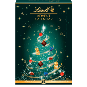 Chokladkalender Tree Advent 221g Lindt.