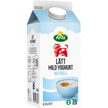 Lättyoghurt Mild Naturell 0,5% 1500g Arla Ko®.