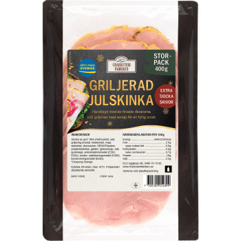 Julskinka Griljerad storpack 400g Charkuterifabriken.