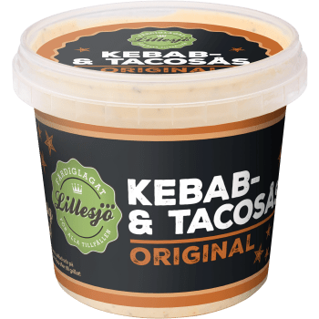 Kebabsås och tacosås 340g Lillesjö.