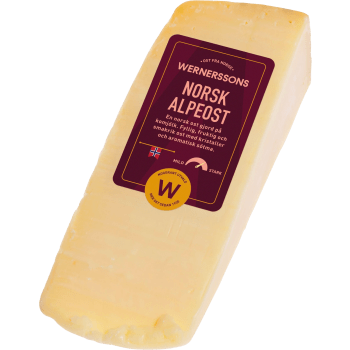 Norsk Alpeost ca 200g Wernerssons.
